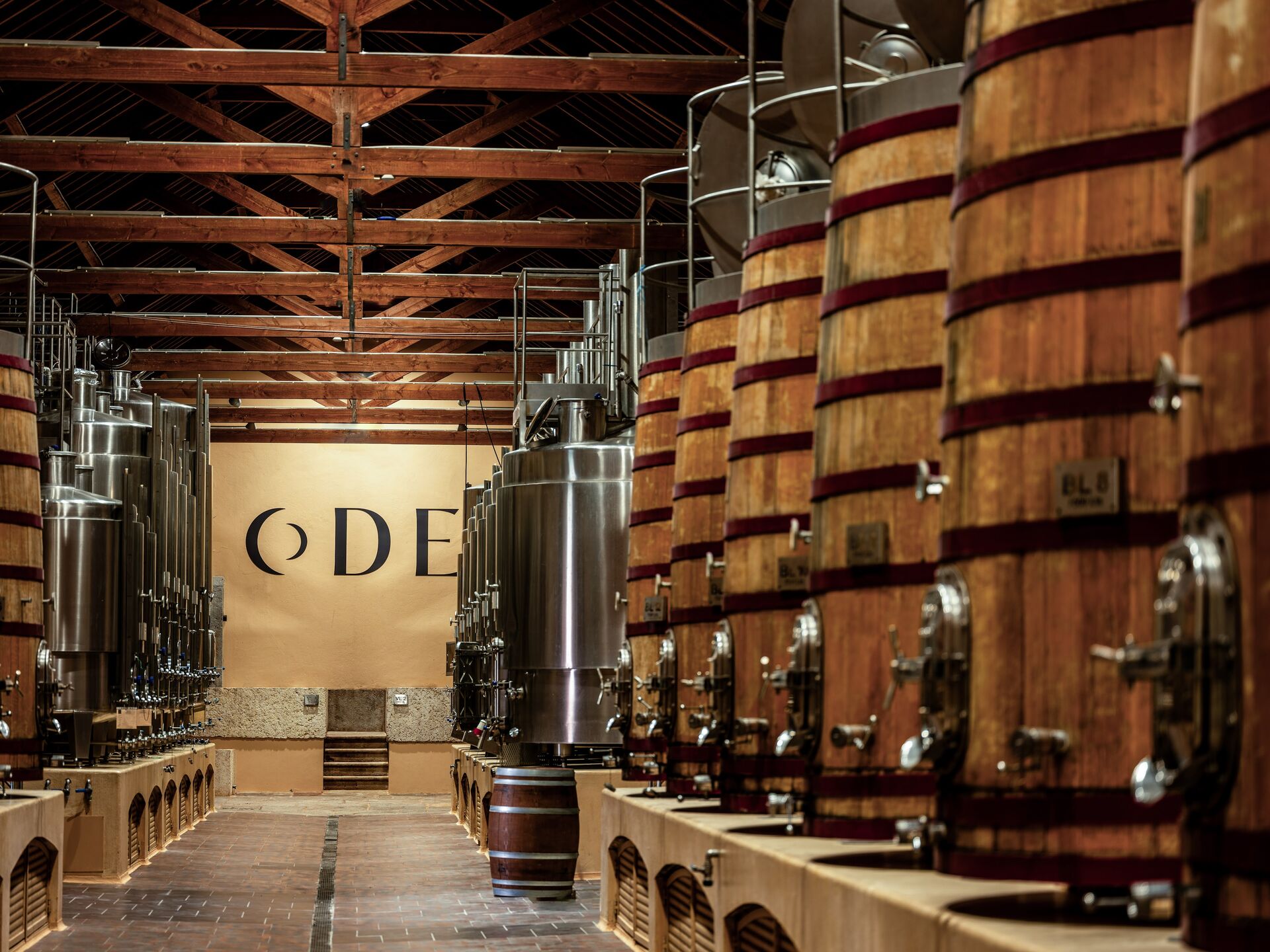 The ODE barrel room.