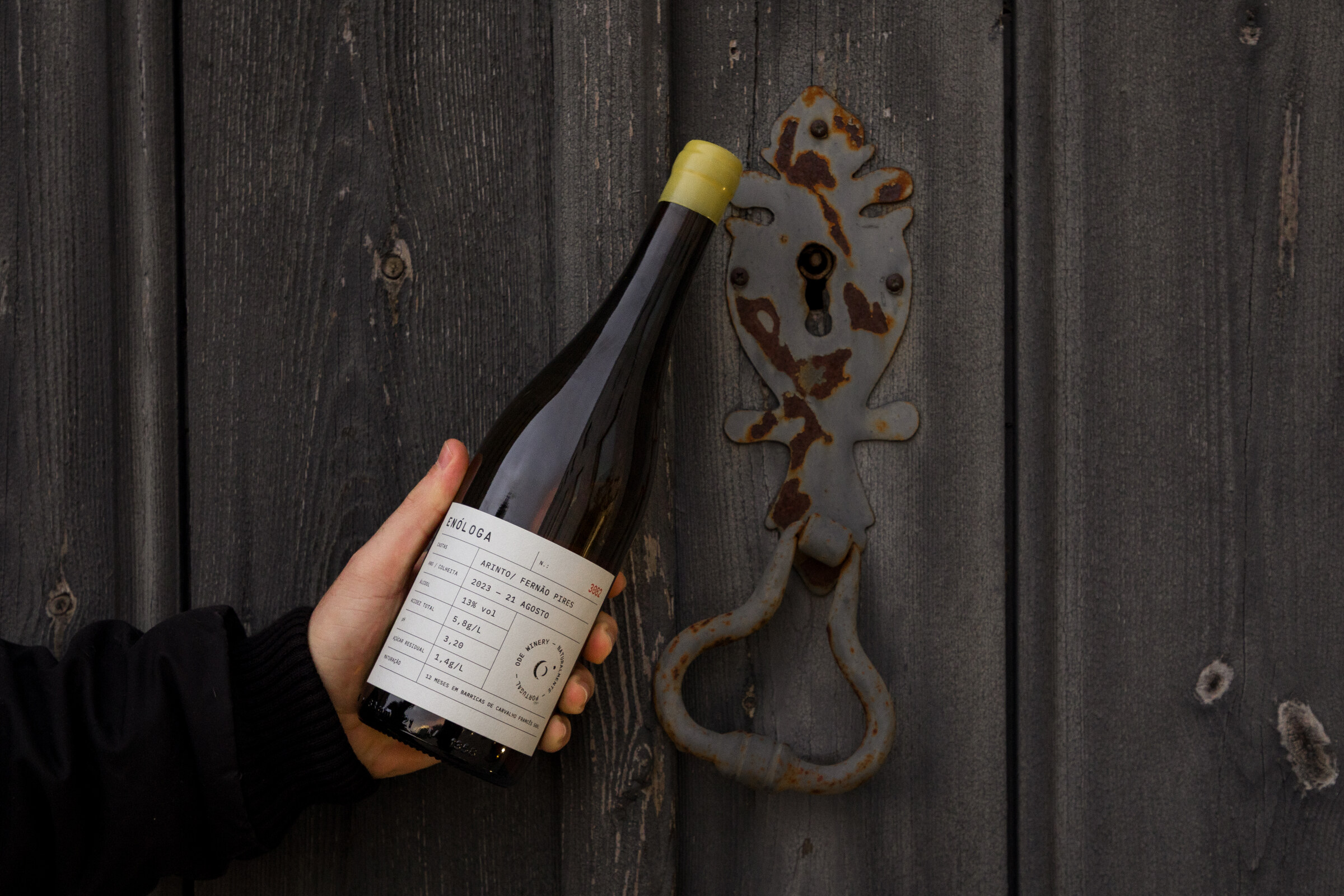 ODE Enóloga — held at rustic cellar door